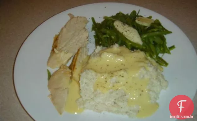 Substituto De Batata Com Purê De Baixo Carboidrato