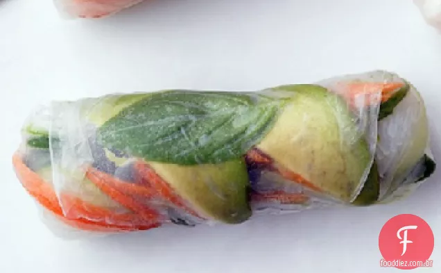 Rolinhos Vegetarianos De Verão