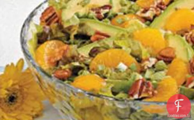 Abacate Mandarim Jogou Salada