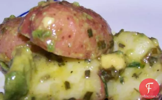 Salada De Abacate Com Batata