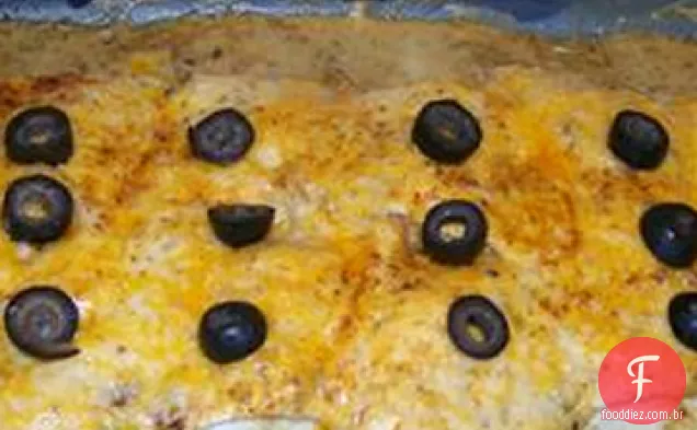 Caçarola De Burrito De Feijão
