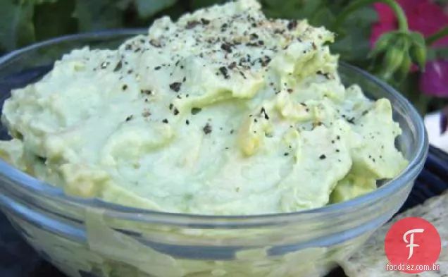 Molho De Abacate E Queijo