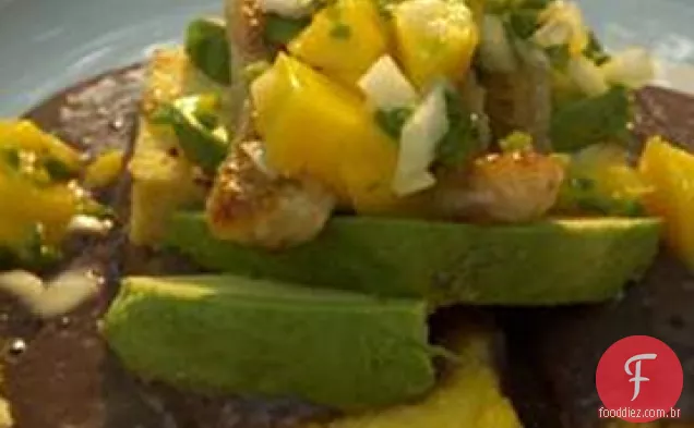 Arepas veganos feitos com Polenta