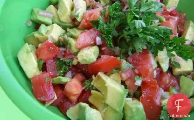 Abacate-Tomate Salsa