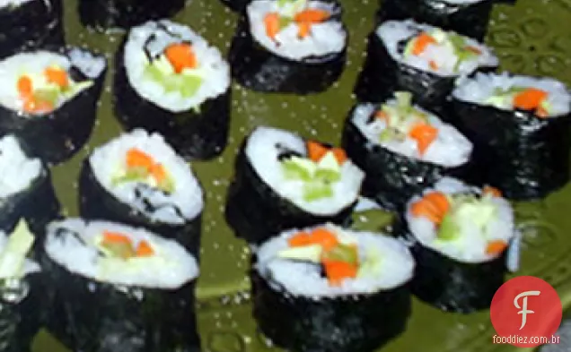 Rolls Nori Vegetarianos