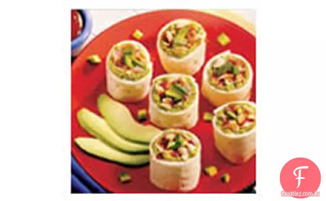 Frango Com Abacate Wraps