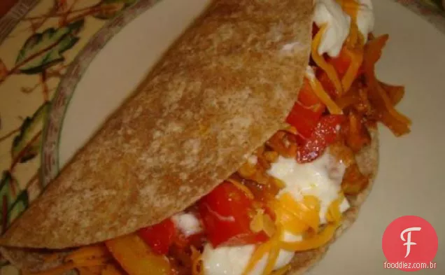 Carne ou frango Fajitas