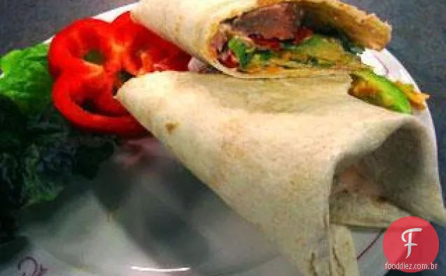 Envoltório Mexicano Do Bife