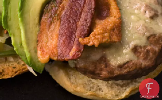 Receita De Cheeseburger De Bacon De Bisão