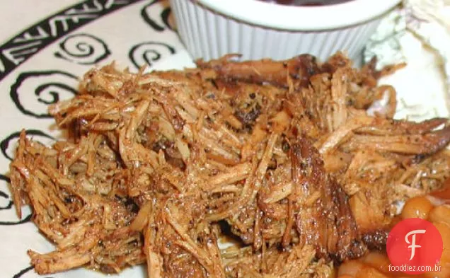 Pote de barro puxou Tacos de porco e depois alguns