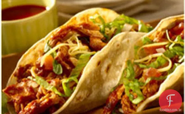 Tacos De Frango Desfiado