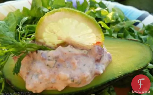 Abacate Recheado-Tex-Mex Style