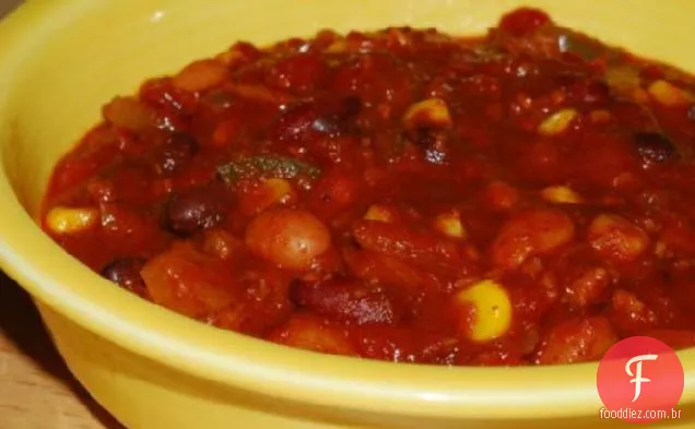 O Chili favorito de Dawn com baixo teor de gordura