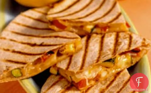 Quesadillas Vegetais Grelhados