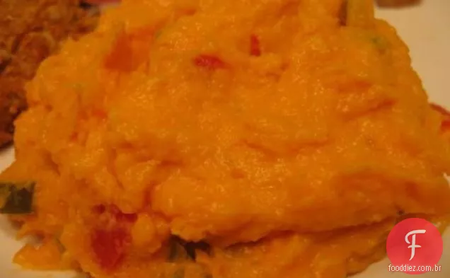 Purê De Batata Doce Salpicado