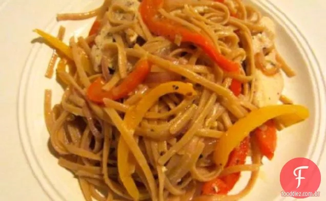 Olive Garden Frango Scampi Gostoso! - Imitacao
