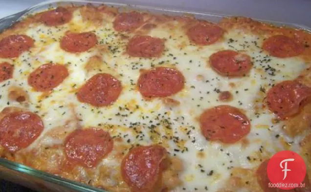 Caçarola Ziti Pepperoni