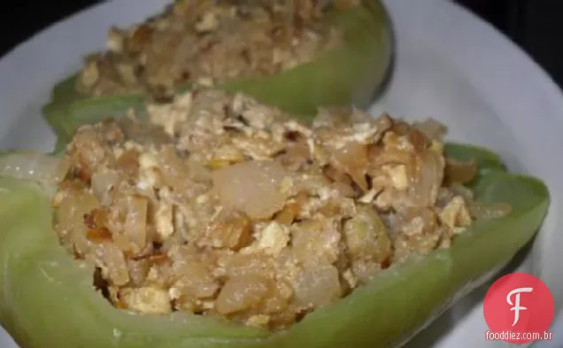 Chayote Com Queijo (Recheado E Assado)