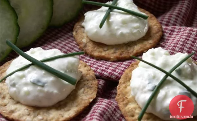 Salada Cremosa De Pepino