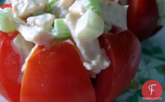 Salada De Frango Tomates Recheados