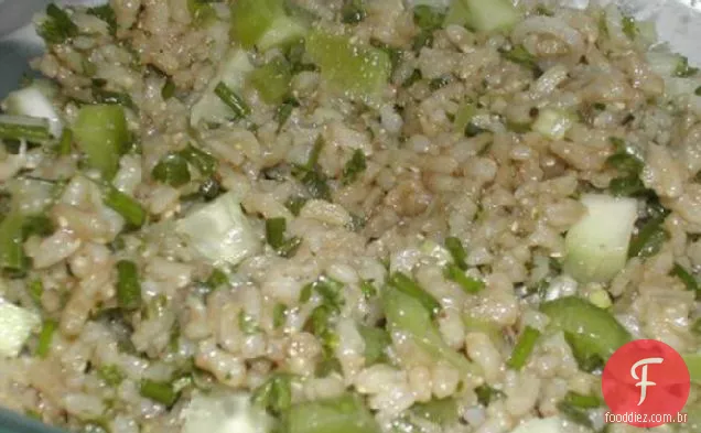 Salada De Arroz Integral Picante
