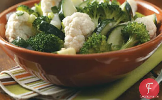 Receita De Salada Veggie Potluck