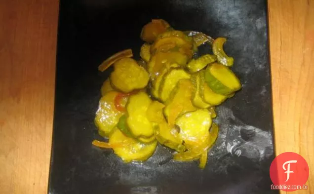 Fatias De Pepino Recheadas