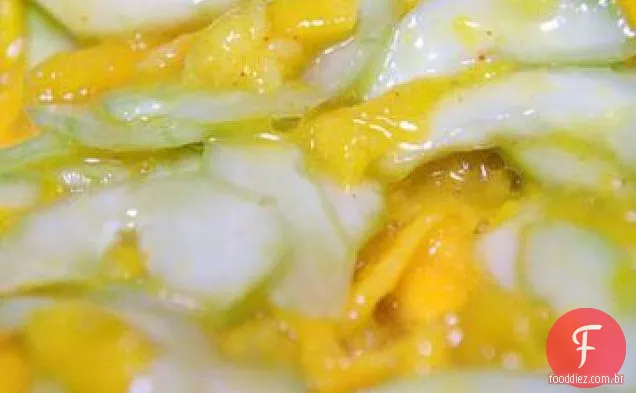 Salada De Pepino De Manga