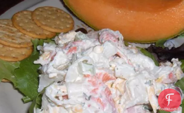 Verde Deusa Caranguejo Salada