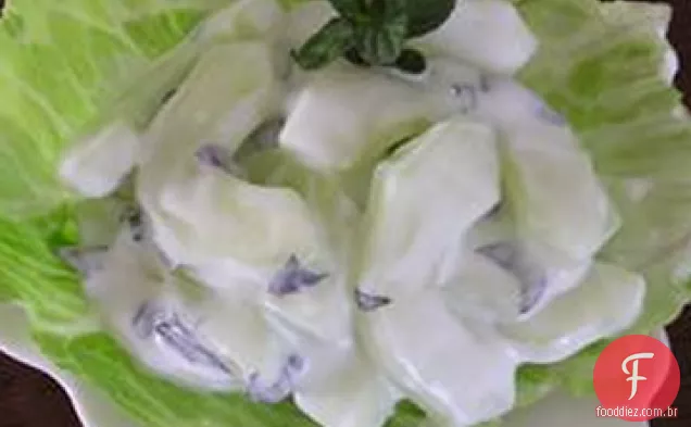Salada De Pepino E Iogurte