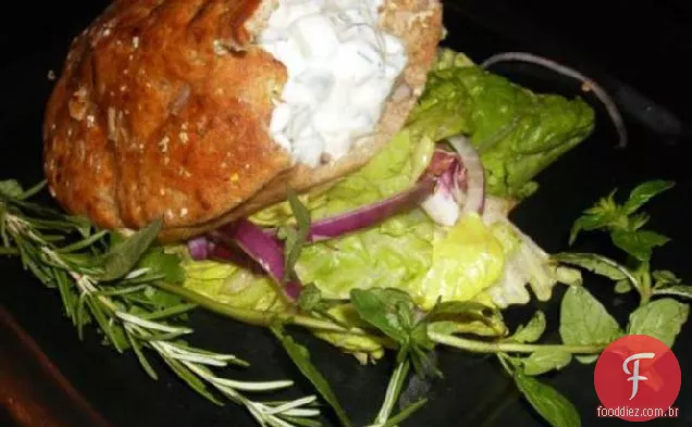 Kebab de porco rápido e fácil (Souvlaki)