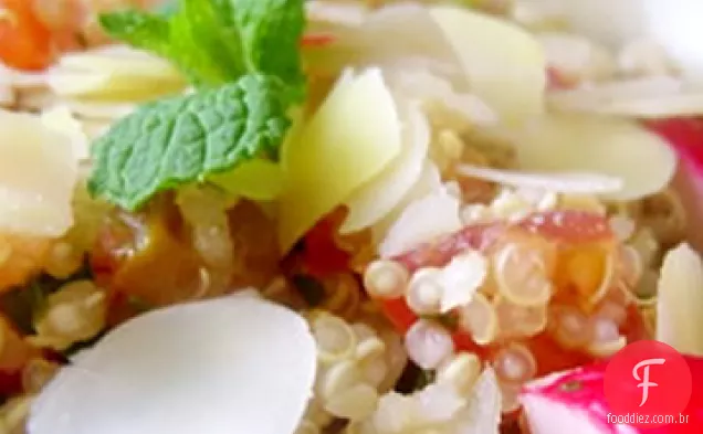 Salada De Tomate-Hortelã Quinoa