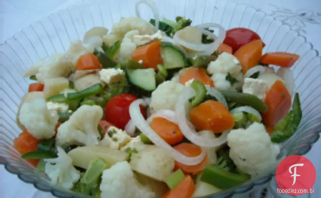 Salada De Legumes Marinada