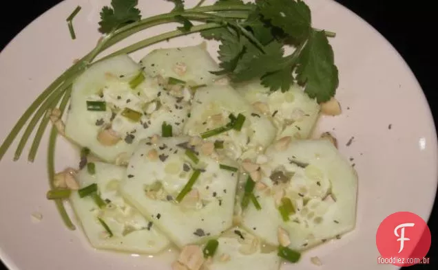 Sopa Refrigerada Da Hortelã Do Pepino