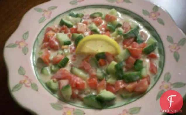 Salata Tahini-Salada De Tahini Do Oriente Médio