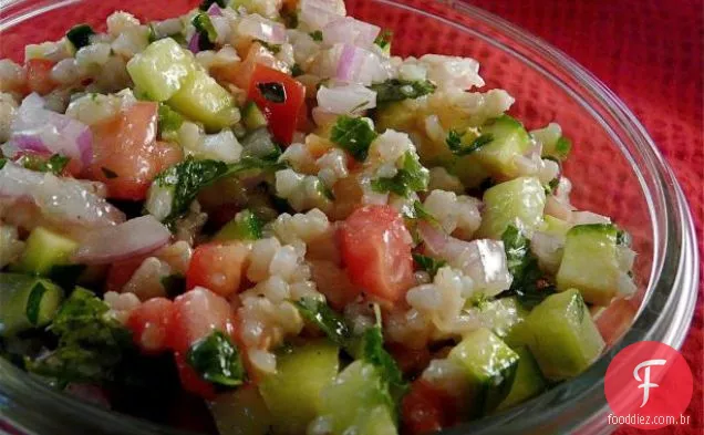 Salada De Morango Com Molho De Sementes De Papoula
