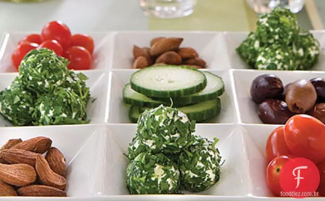 Trufas De Queijo Feta