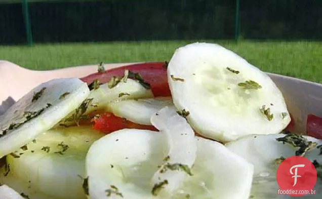 Salada De Pepino Prensada (Pressgurka)