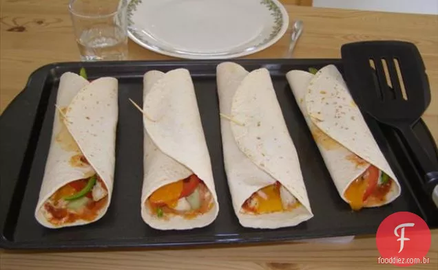 Salsa Ranch Chicken Wraps