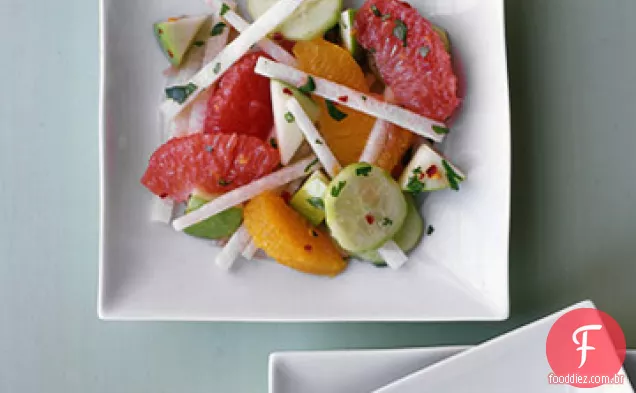 Jicama-Salada Cítrica