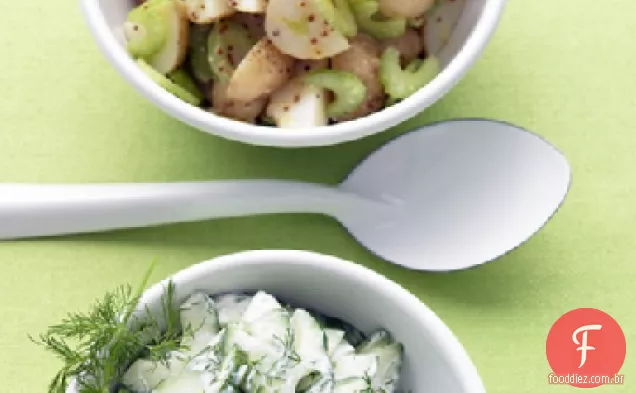 Salada De Pepino Em Pó