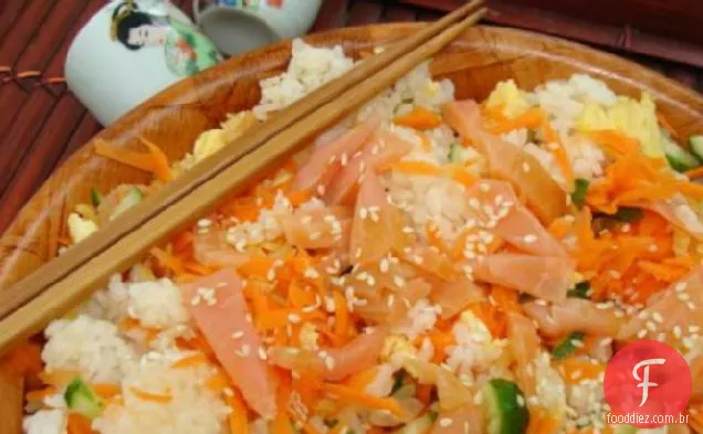 Sushi-Roll Rice Salad