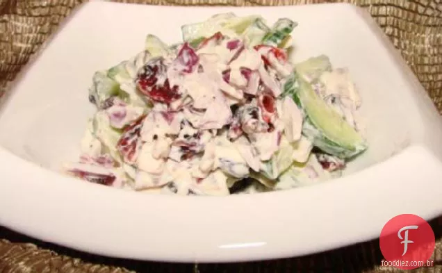 Pepino Cebola Passas Lanche