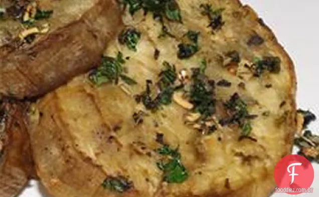 Fatias De Berinjela Herbed