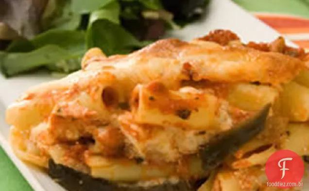 Berinjela-Parmesão Ziti