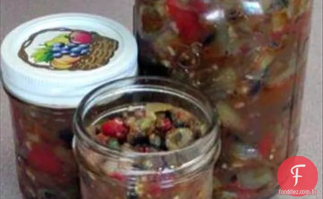 Caponata ' berinjela e muitas coisas boas!