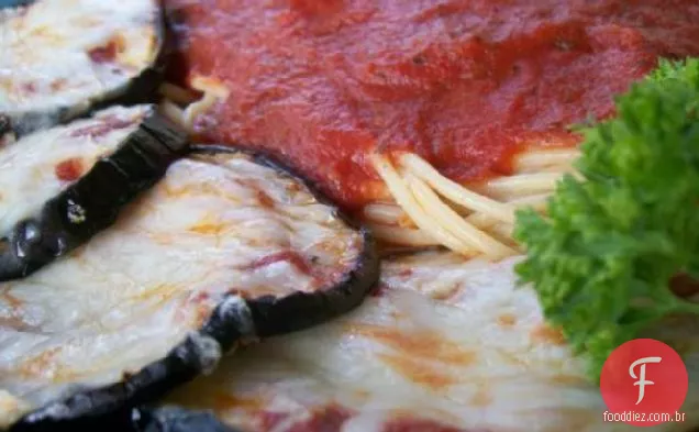 Berinjela Com Baixo Teor De Gordura (Beringela) Parmesão