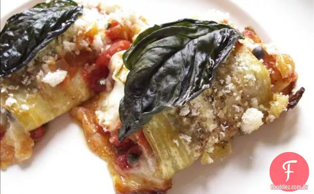 Berinjela Leve / Abobrinha Parmigiana