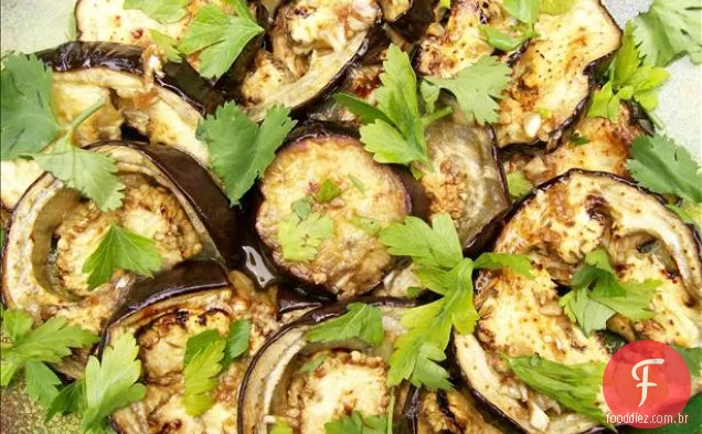 Berinjela (Beringela) Com Melaço De Romã