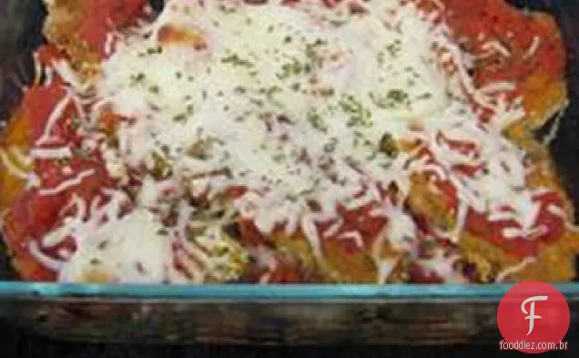 Parmesão De Berinjela Rápida